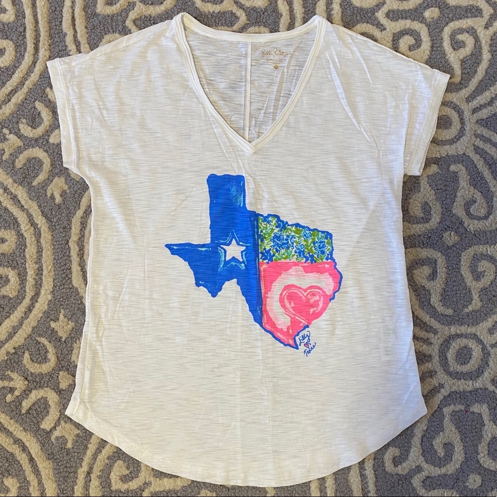 NWOT XS Lilly P Colie tee